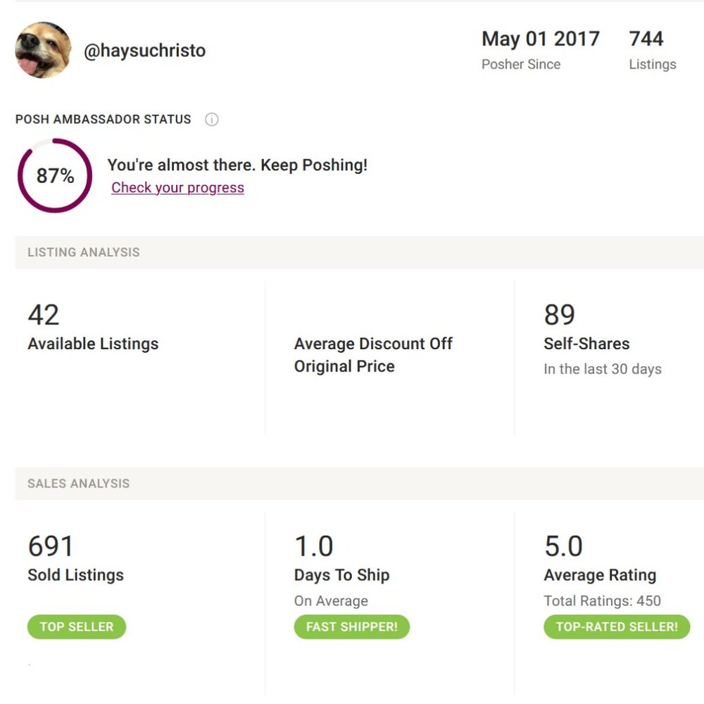 Meet your Posher: James